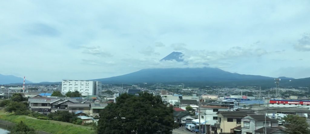 Monte Fuji visto desde shikansen
